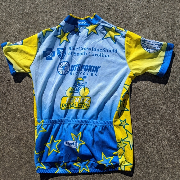 Revi Unisex Adults Cycling Jersey Zip Medium S/S - Picture 2 of 3